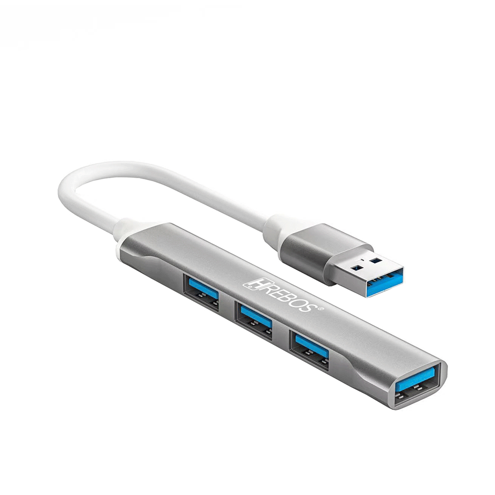 Hub 4 Portas USB 3.0 Hrebos HS-272