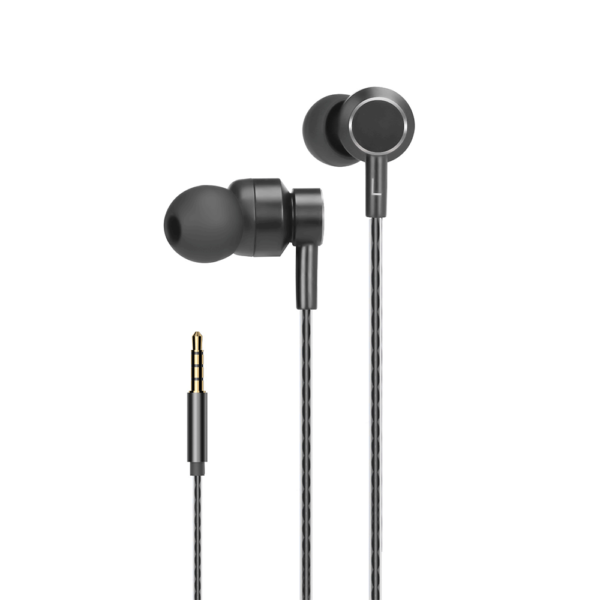 Fone De Ouvido Earphone HP DHE-8001 P2 Intra Auricular Preto Bass B