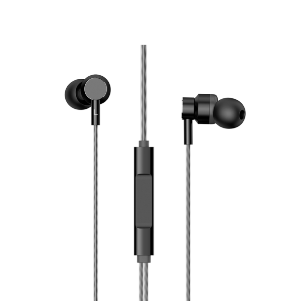 Fone De Ouvido Earphone HP DHE-8001 P2 Intra Auricular Preto Bass B