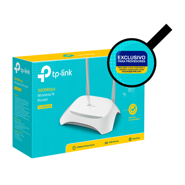 Roteador Wireless Tp-link N 300mbps Tl-wr840n Internet sem Complicações