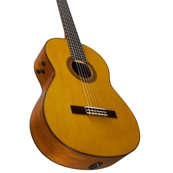 Violão Nylon Trans-acústico Yamaha CG-TA Natural.