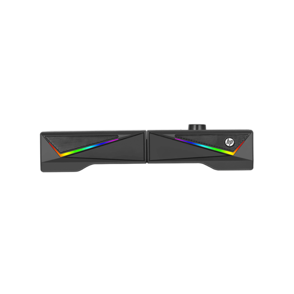 Caixa de Som HP DHE-6002 Conexão USB Led RGB Alto Falante Estéreo