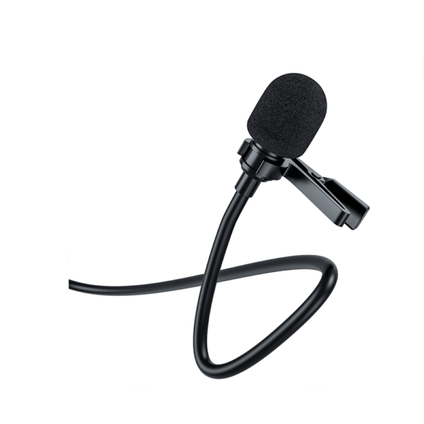 Microfone de Lapela Hrebos HD para iPhone - HS 032