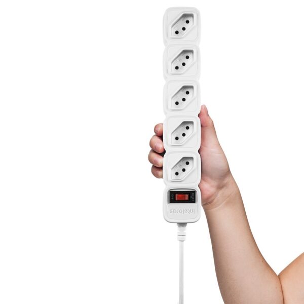 Filtro Linha Protetor Eletrônico 5 Tomadas Epe205+ 3 Metros