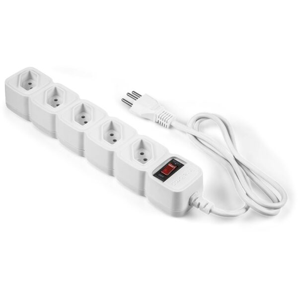 Filtro Linha Protetor Eletrônico 5 Tomadas Epe205+ 3 Metros