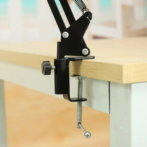 Suporte De Mesa Articulado Para Microfone Estúdio Podcast