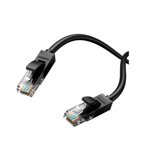 Cabo De Rede Ugreen Nw102, 2 Metros, Cat6 U/utp Preto