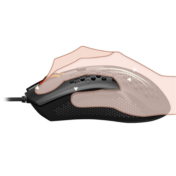 Mouse Gamer Redragon Storm Basic Rgb M808-n Preto