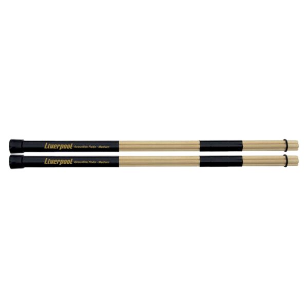 Baqueta Liverpool Acoustic Rods Medium Par Rd 155 Marfim