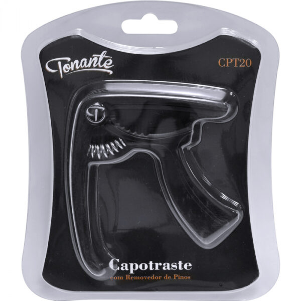 Capotraste Para Violão Guitarra Em Alumínio - Prata - Cpt20 - Image 3