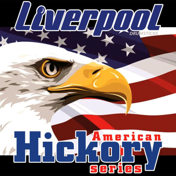 Baqueta Bateria Liverpool American Hickory 2b Ponta Madeira - Image 3