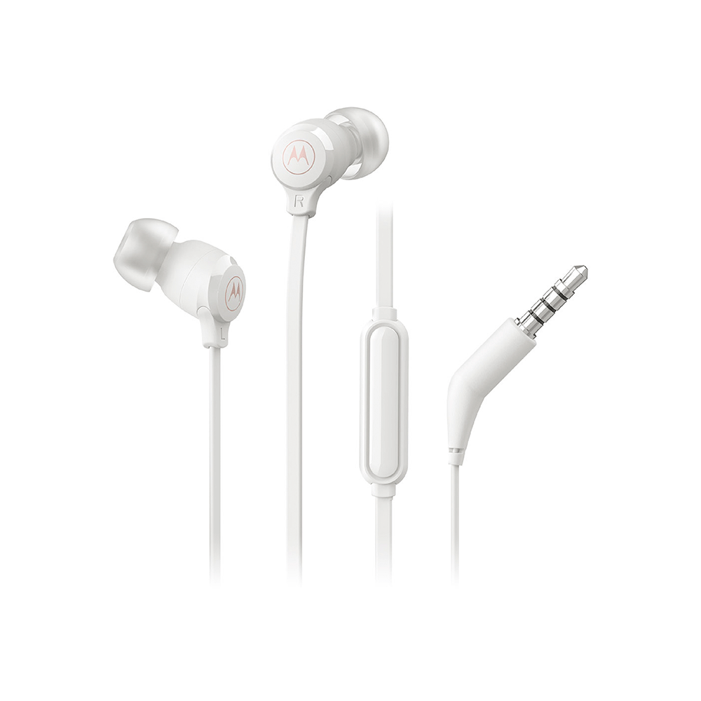 Fone De Ouvido Motorola Earbuds 3-s Isolamento De Ruído Mic
