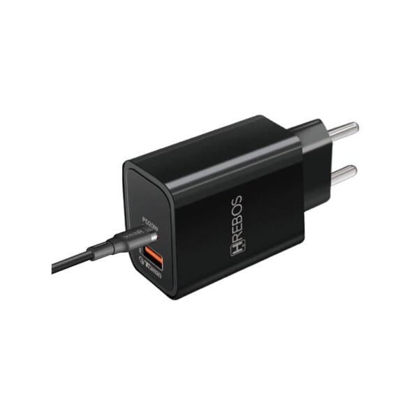Carregador De Parede Hrebos Power Turbo 20w Com Cabo Lghtn - Image 3