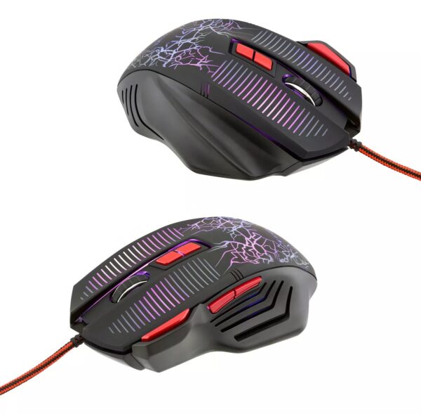 Kit Gamer Bright 594 Teclado E Mouse Preto  Rgb Led Abnt2 - Image 3