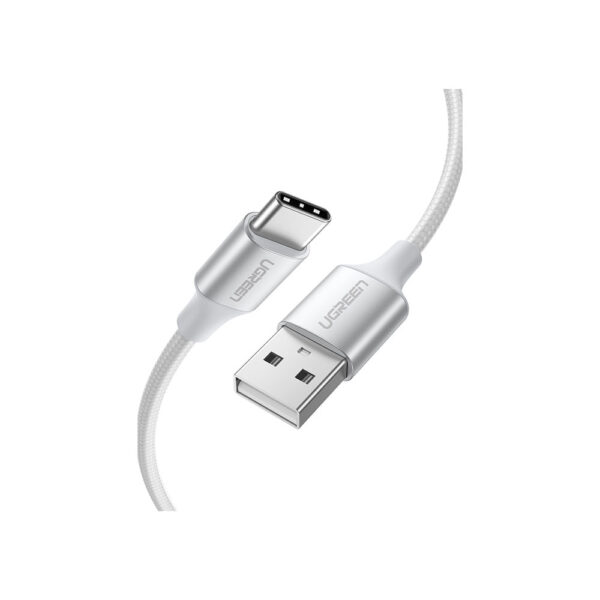 Cabo Smartphone Ugreen Us288 Usb 2.0 P Usb Tipo C 1m Branco