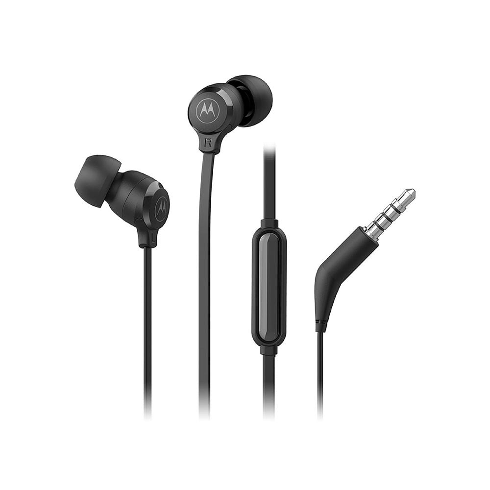 Fone De Ouvido Motorola Earbuds 3-s, Com Mic E Isolamento