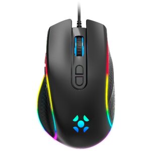 Mouse Gamer Fortrek Cruiser Premium Rgb 12000dpi