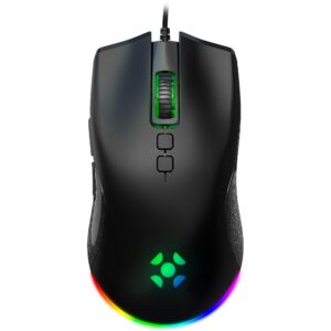 Mouse Gamer Fortrek Black Fire 75682 Preto Usb 7200 Dpi