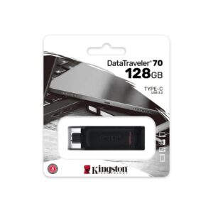 Pen Drive Smartphone Tipo C Kingston Datatraveler 70 128gb