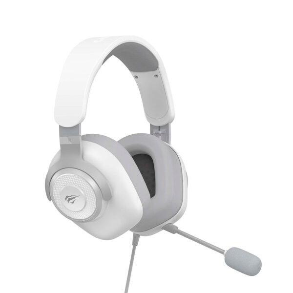 Headset Gamer Havit H2230u Entrada Única Em Usb Mic White - Image 3