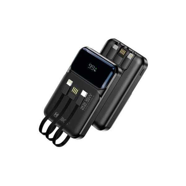 Power Bank Hrebos Pb-203 10.000mah 22.5w V8 Tipo C Lightning - Image 3