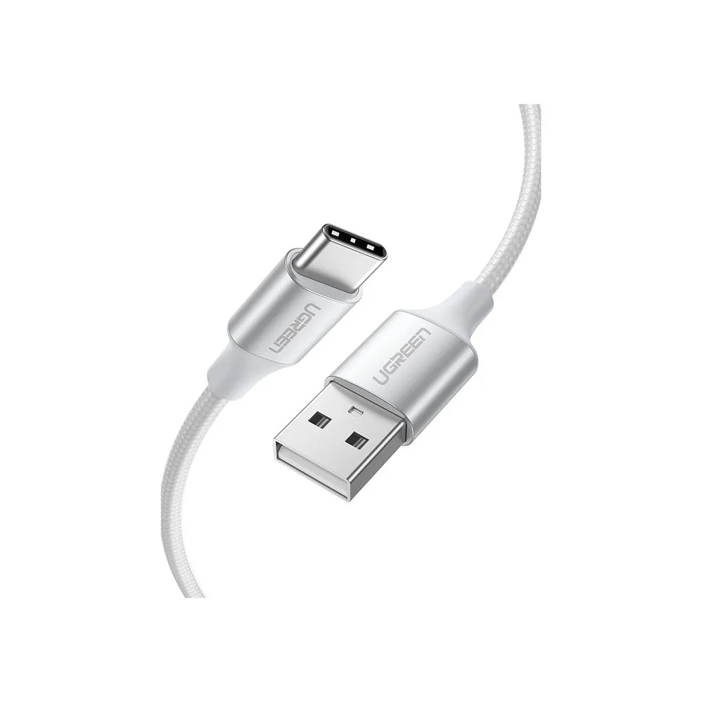 Cabo Smartphone Ugreen Usb-a/usb-c 3a Us288 2m Prata