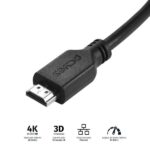 Cabo Hdmi 3m Kross Elegance 19 Pinos 3 Metros Ultra Hd Preto