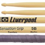Baquetas Bateria Liverpool EVA5BM 5B Madeira Sensation Grip Antiderrapante