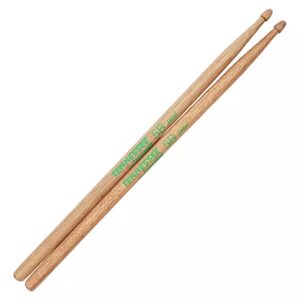 Baquetas Bateria Liverpool Tennessee Jataí 5B Ponta de Madeira Resistentes e Equilibradas