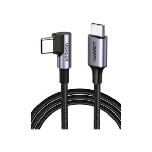 Cabo Ugreen Usb-cusb2.0-c Us255 Cinza preto 60w Rápido