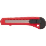 Estilete Largo Lâmina De 18mm Segmentado Nove54 Vermelho