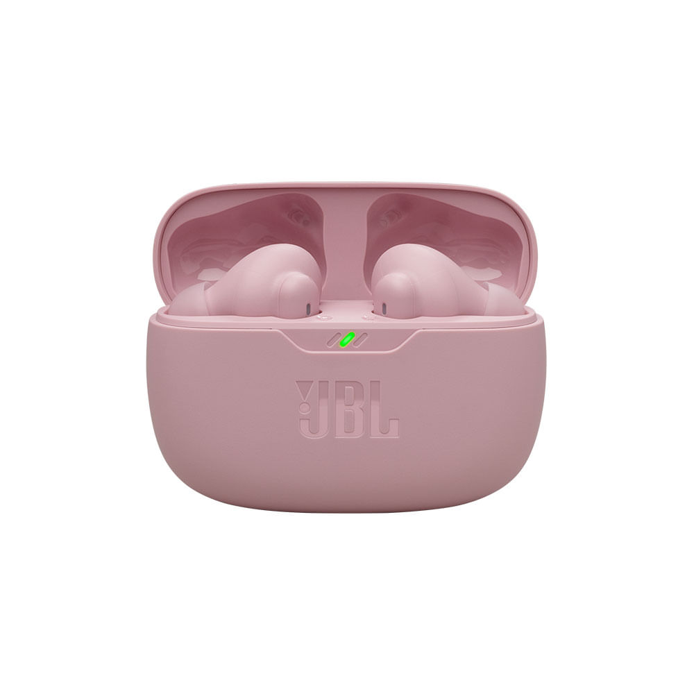 Fone Bluetooth JBL Wave Beam 2 ANC Rosa Original TWS com Nota Fiscal