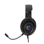 Headset Gamer Hp Dhe-8008u Entrada Única Usb Rgb Preto
