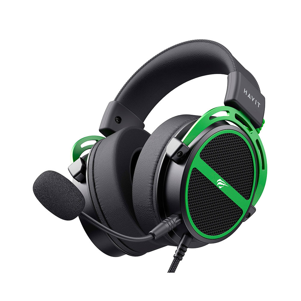 Headset Gamer Havit H2030E com Microfone Compatível com PC PS4 PS5 e Xbox