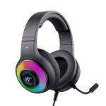 Headset Gamer Havit H2042D RGB Preto com Driver 50mm USB e P2