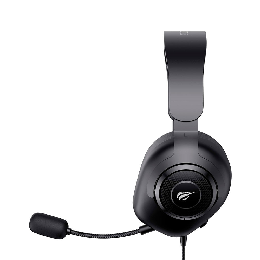 Headset Gamer Havit H2230U USB com Microfone Removível Som Envolvente e Design Confortável