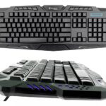 Kit Gamer Bright 594 com Teclado e Mouse RGB LED ABNT2 – Preto