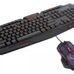 Kit Gamer Bright 594 com Teclado e Mouse RGB LED ABNT2 – Preto