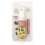 Kit Limpa Telas Brasforma Alt 0.2 60 ml com Flanela