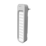 Luminária de Emergência 30 LEDs 150 Lúmens 1W Bivolt Ilumina até 40m²