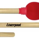 Maceta Liverpool Redonda para Zabumba com Cabo de Madeira