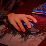Mouse Gamer Acer Nitro NMW200 7200 DPI LED 6 Botões USB Preto