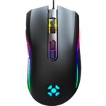 Mouse Gamer Fortrek Black Hawk OM703 2400 DPI Preto USB