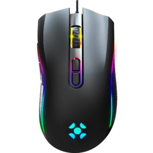 Mouse Gamer Fortrek Black Hawk OM703 2400 DPI Preto USB