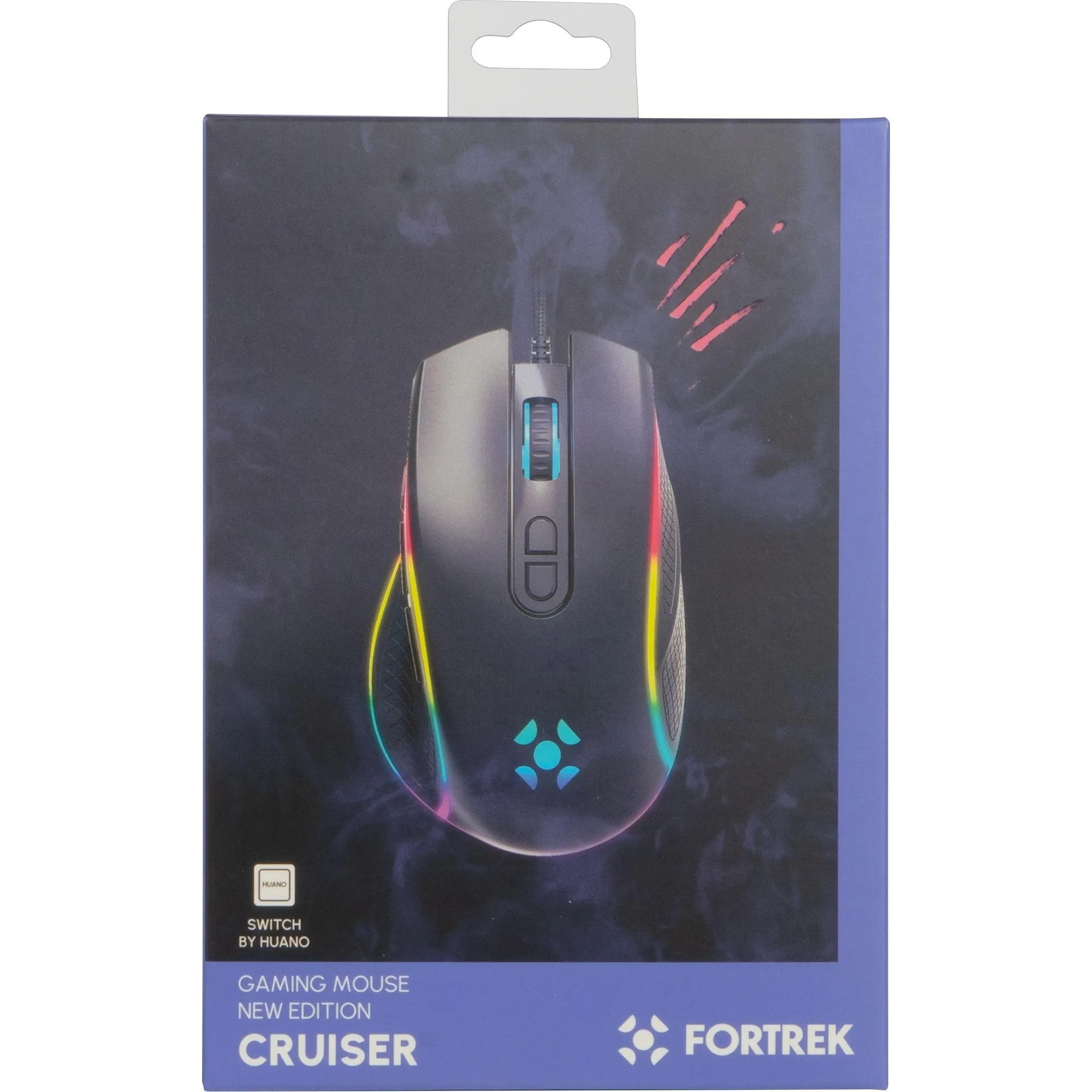 Mouse Gamer Fortrek Cruiser Premium RGB 12000 DPI USB