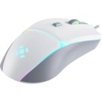 Mouse Gamer Fortrek Crusader 12800 DPI USB Branco