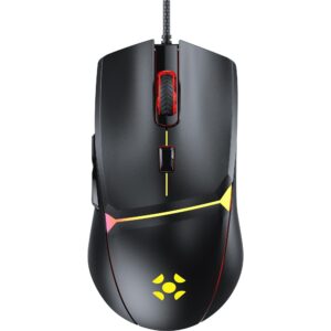 Mouse Gamer Fortrek Crusader 12800 DPI USB Preto