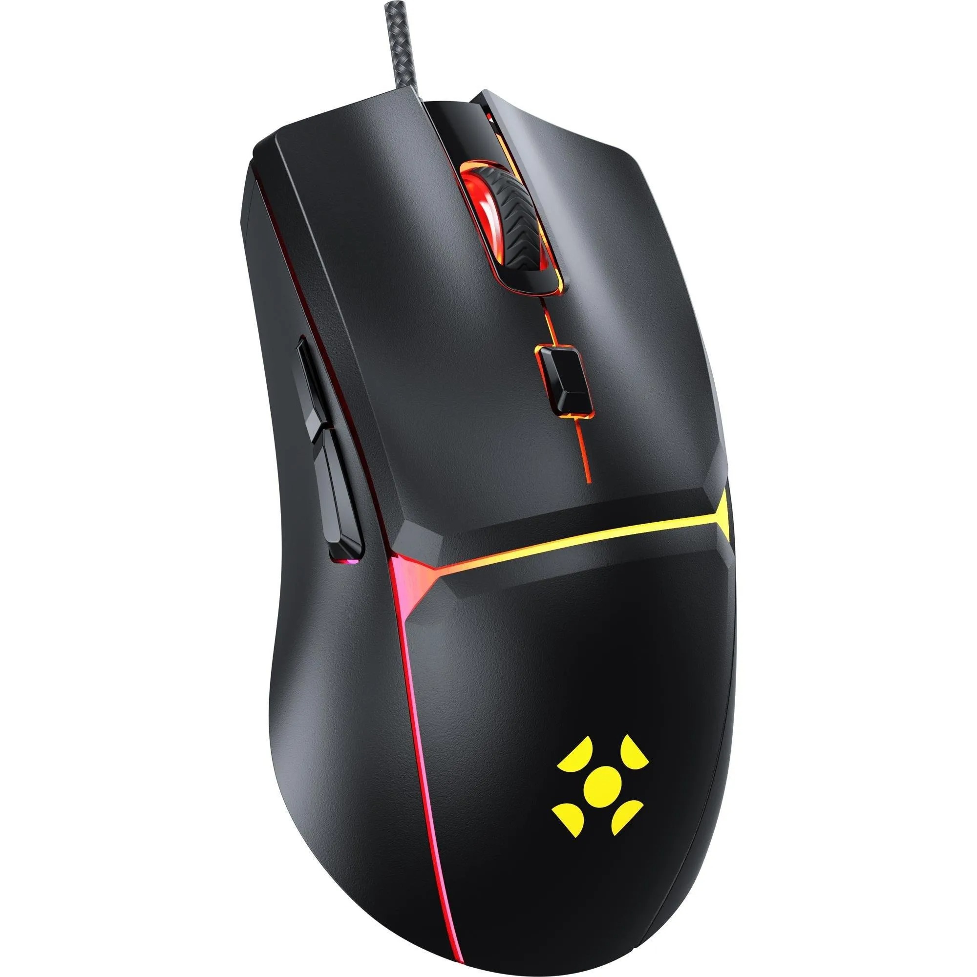 Mouse Gamer Fortrek Crusader 12800 DPI USB Preto