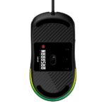 Mouse Gamer PCYes Basaran Black Vulcan 12400 DPI RGB 6 Botões Preto