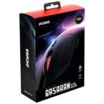 Mouse Gamer PCYes Basaran Black Vulcan 12400 DPI RGB 6 Botões Preto